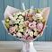 Букет цветов из: Альстромерии и Розы в Икряном