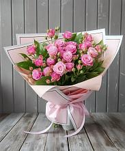 Букет Розовый кустик #REPLACE_PRED# Икряном