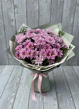 Букет цветов из:  Хризантемы в Икряном