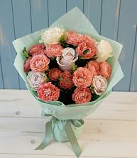 Букет цветов из:  Розы в Икряном
