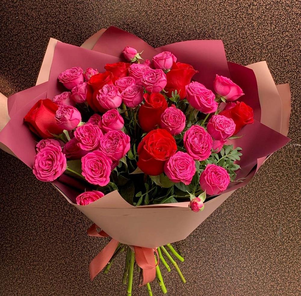 Букет В объятьях нежности в Икряном