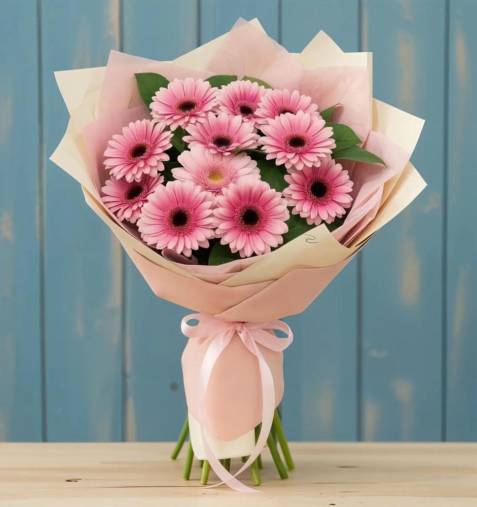 Букет цветов из: Герберы в Икряном