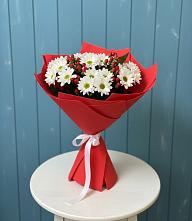 Букет цветов из:  Хризантемы в Икряном