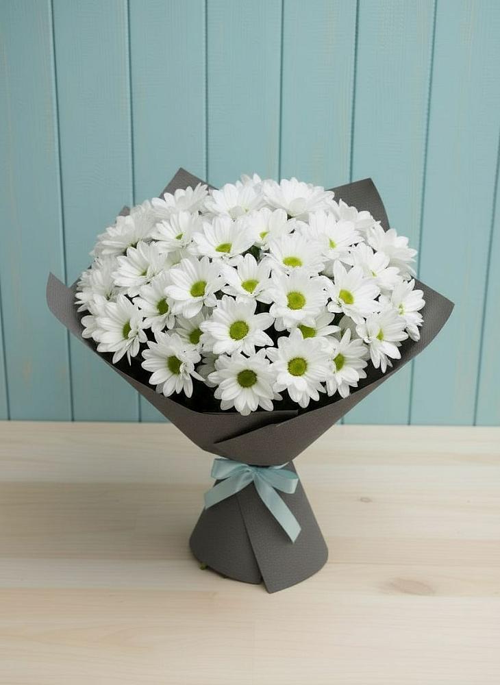 Букет цветов из: Хризантемы в Икряном