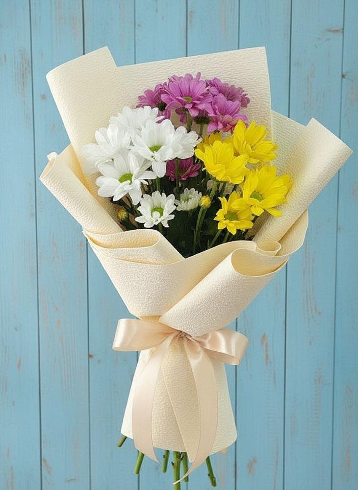 Букет цветов из: Хризантемы в Икряном