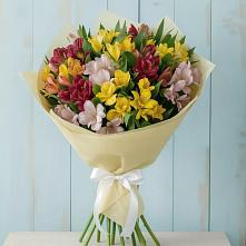 Букет цветов из:  Альстромерии #REPLACE_PRED# Икряном