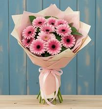 Букет цветов из:  Герберы #REPLACE_PRED# Икряном