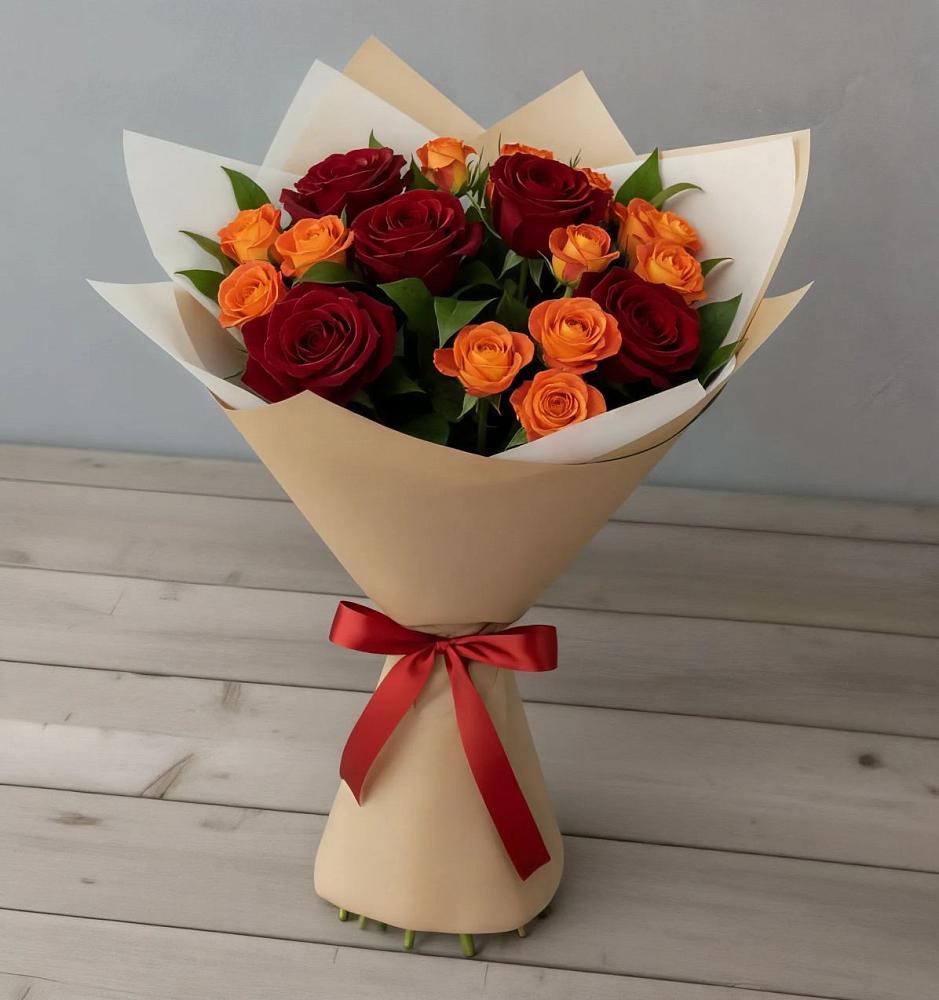 Букет Любовь и восторг в Икряном